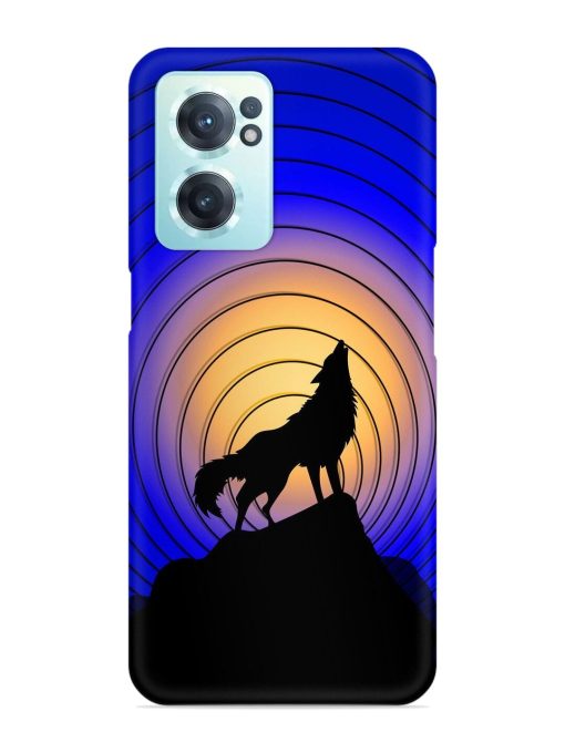 Fox Roaring Design Snap Case for Oneplus Nord Ce 2 (5G) Zapvi