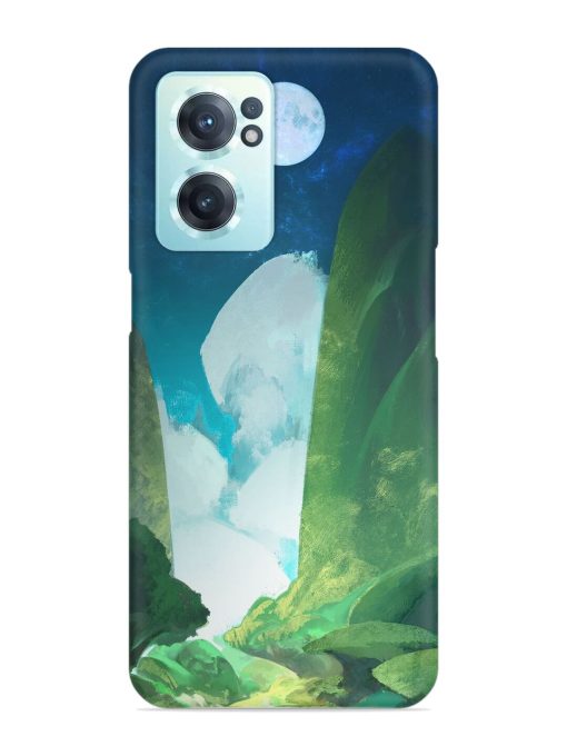 Abstract Art Of Nature Snap Case for Oneplus Nord Ce 2 (5G) Zapvi