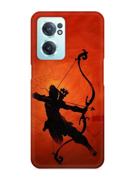 Illustration Lord Rama Snap Case for Oneplus Nord Ce 2 (5G) Zapvi