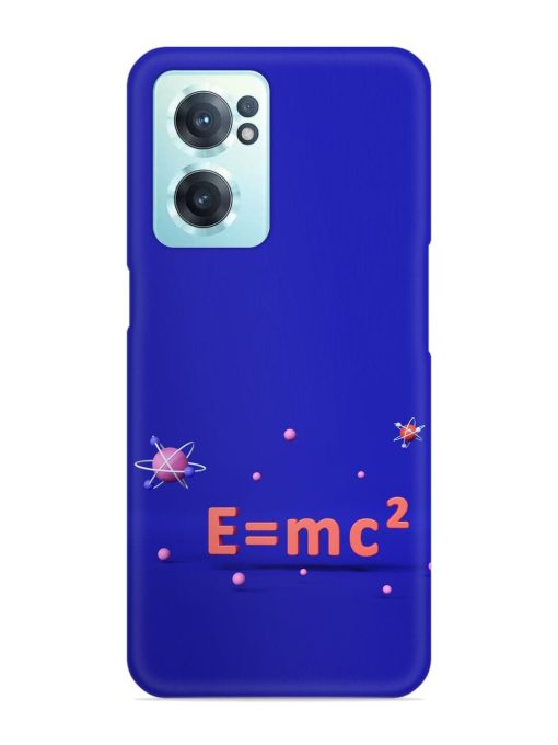 Formula Relativity Equation Snap Case for Oneplus Nord Ce 2 (5G) Zapvi