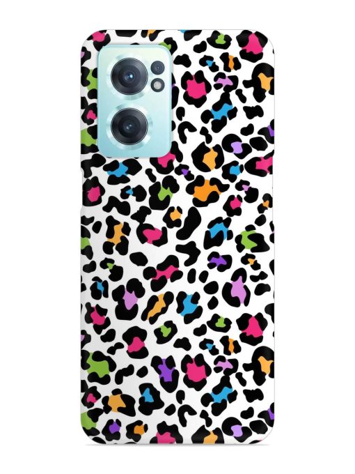 Seamless Leopard Pattern Snap Case for Oneplus Nord Ce 2 (5G) Zapvi