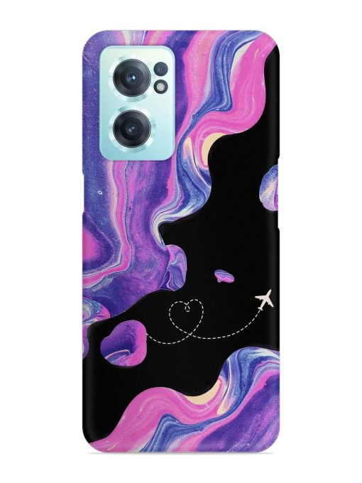 Glitter Art Snap Case for Oneplus Nord Ce 2 (5G) Zapvi