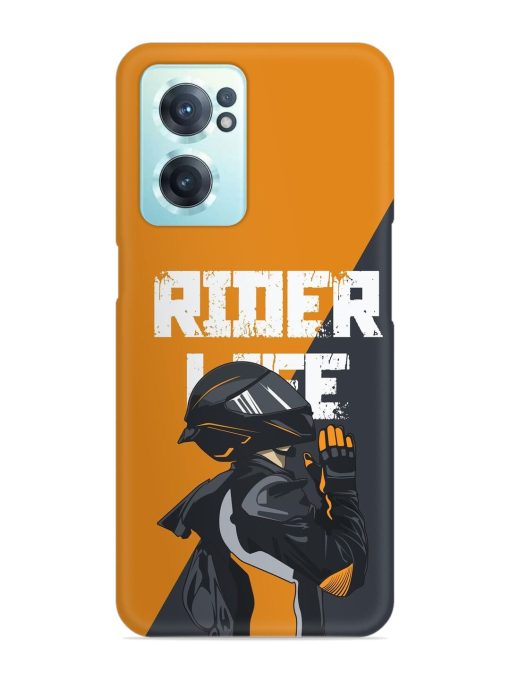 Rider Life Snap Case for Oneplus Nord Ce 2 (5G) Zapvi