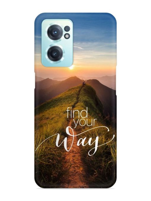 Find Your Way Snap Case for Oneplus Nord Ce 2 (5G)