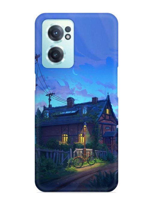 Beautiful Village House Snap Case for Oneplus Nord Ce 2 (5G) Zapvi