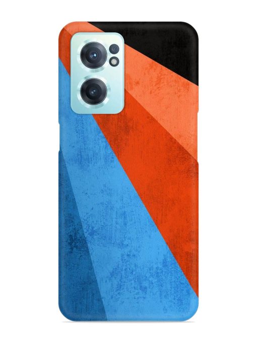 Modern Matte Abstract Snap Case for Oneplus Nord Ce 2 (5G)