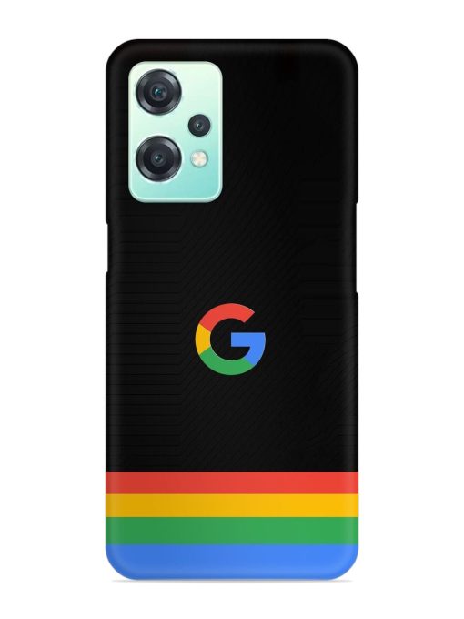 Google Logo Art Snap Case for Oneplus Nord Ce 2 Lite (5G) Zapvi