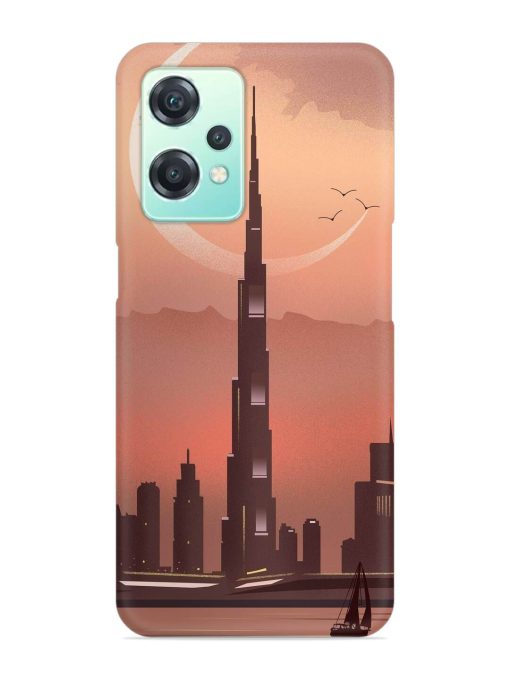 Landmark Burj Khalifa Snap Case for Oneplus Nord Ce 2 Lite (5G) Zapvi