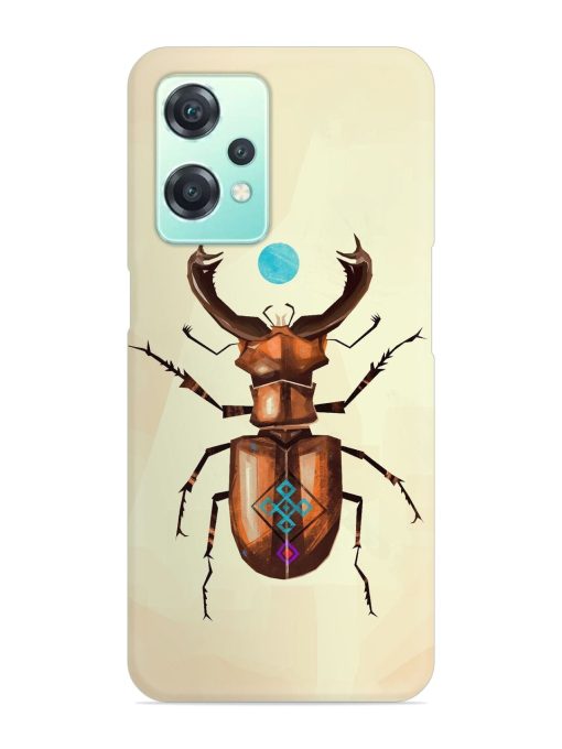 Stag Beetle Vector Snap Case for Oneplus Nord Ce 2 Lite (5G)