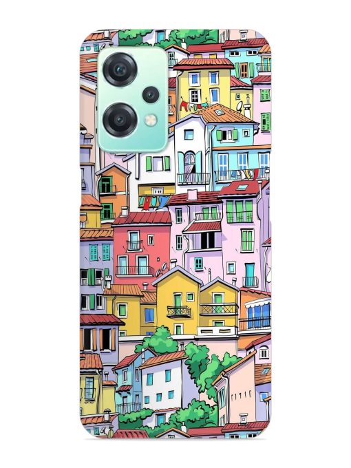 Europe Old Town Snap Case for Oneplus Nord Ce 2 Lite (5G) Zapvi