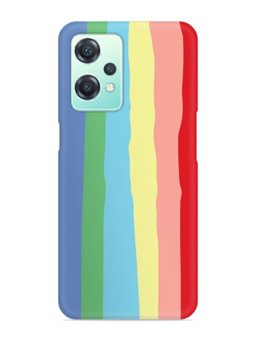 Rainbow Premium Shade Snap Case for Oneplus Nord Ce 2 Lite (5G) Zapvi