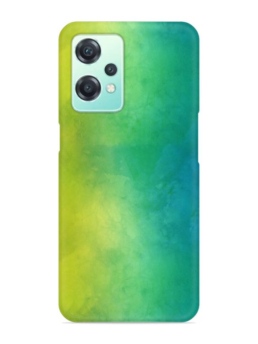 Yellow Green Gradient Snap Case for Oneplus Nord Ce 2 Lite (5G) Zapvi