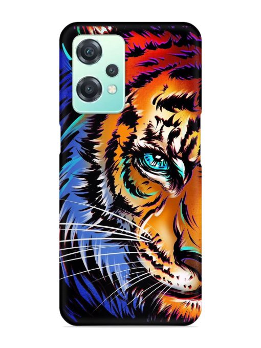 Colorful Lion Art Snap Case for Oneplus Nord Ce 2 Lite (5G) Zapvi