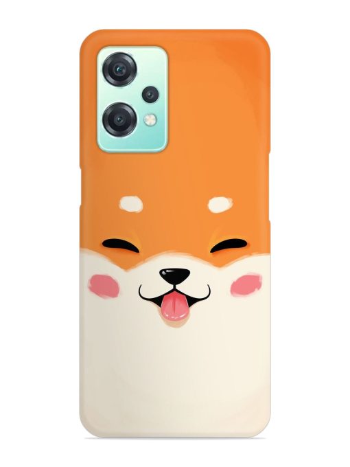 Happy Cat Art Snap Case for Oneplus Nord Ce 2 Lite (5G) Zapvi