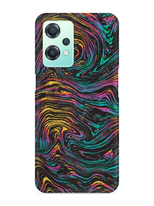 Abstract Liquid Colors Snap Case for Oneplus Nord Ce 2 Lite (5G)