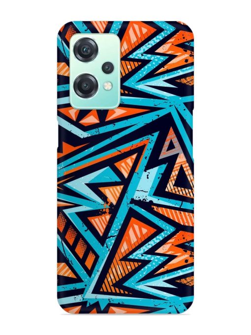 Abstract Seamless Grunge Snap Case for Oneplus Nord Ce 2 Lite (5G)