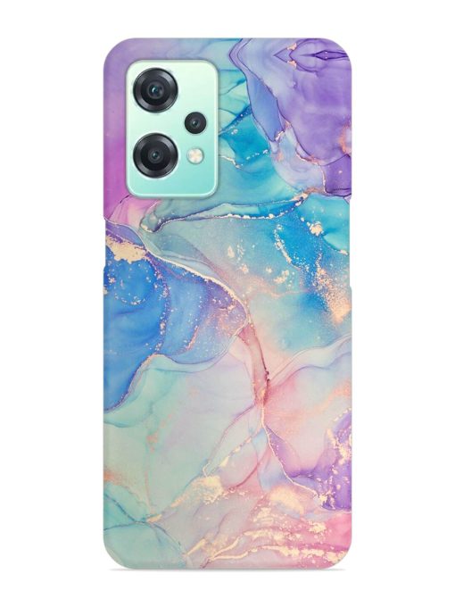 Alcohol Ink Colors Snap Case for Oneplus Nord Ce 2 Lite (5G) Zapvi