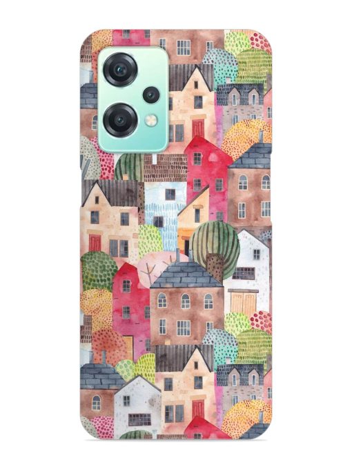 Abstract Seamless Pattern Snap Case for Oneplus Nord Ce 2 Lite (5G)