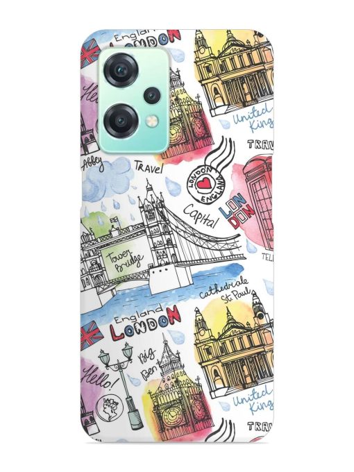 Vector London Landmark Snap Case for Oneplus Nord Ce 2 Lite (5G) Zapvi