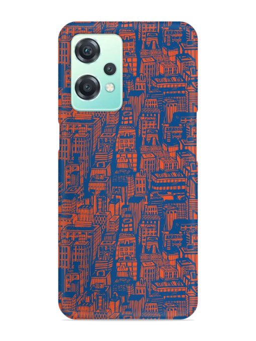 Hand Drawn Seamless Snap Case for Oneplus Nord Ce 2 Lite (5G)