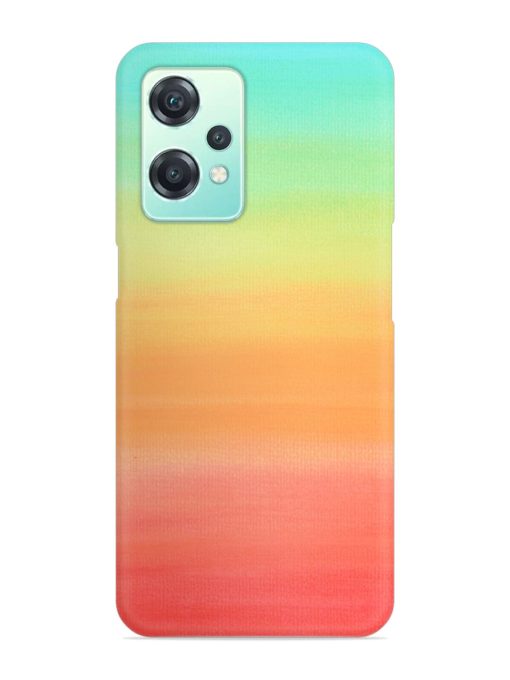 Background Sky Watercolor Snap Case for Oneplus Nord Ce 2 Lite (5G) Zapvi