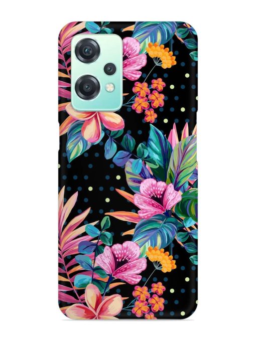 Seamless Floral Pattern Snap Case for Oneplus Nord Ce 2 Lite (5G) Zapvi