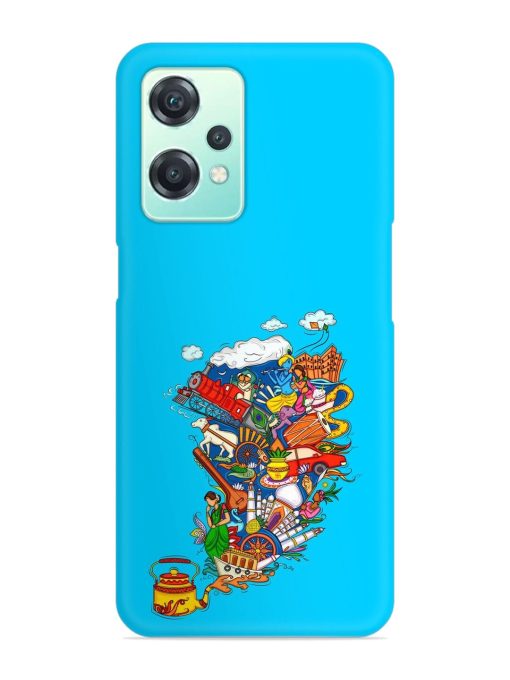 Vector Design Indian Snap Case for Oneplus Nord Ce 2 Lite (5G)