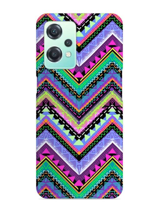 Tribal Aztec Print Snap Case for Oneplus Nord Ce 2 Lite (5G)