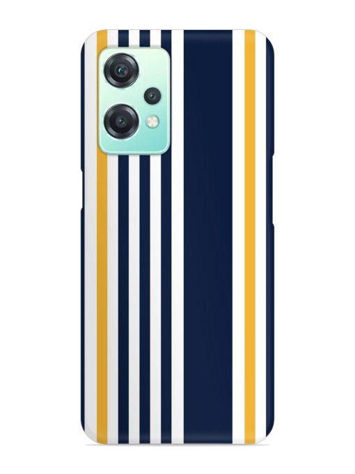 Seamless Stripe Pattern Snap Case for Oneplus Nord Ce 2 Lite (5G) Zapvi