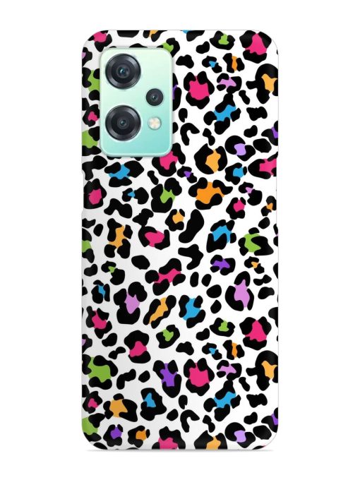 Seamless Leopard Pattern Snap Case for Oneplus Nord Ce 2 Lite (5G) Zapvi