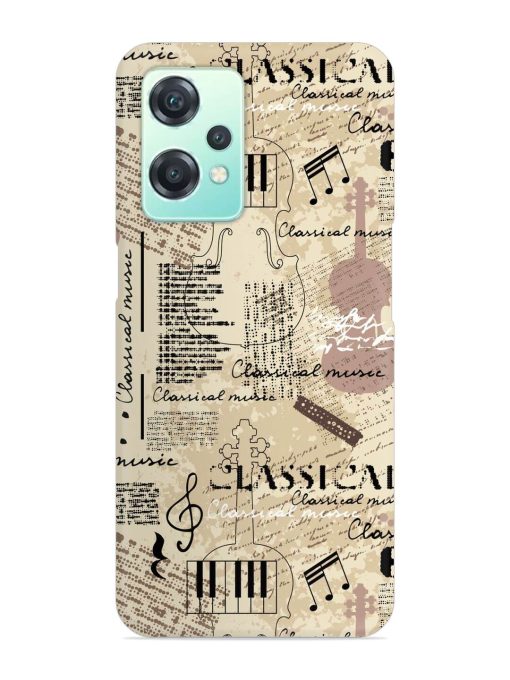 Classical Music Lpattern Snap Case for Oneplus Nord Ce 2 Lite (5G) Zapvi