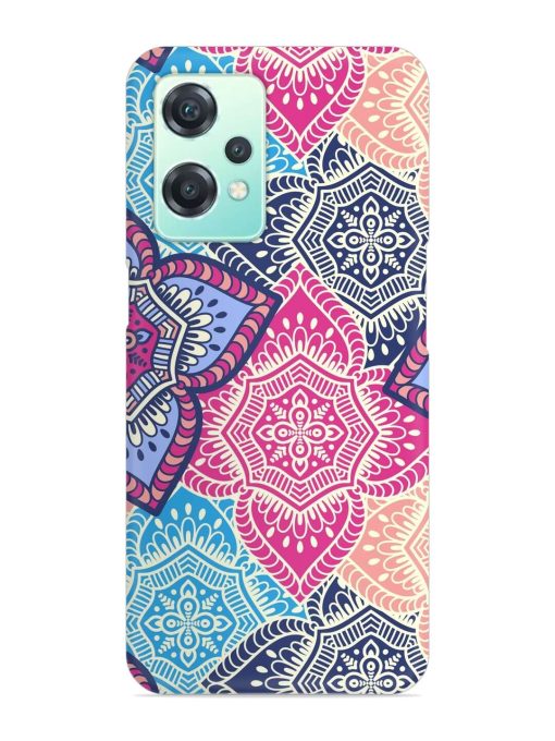 Ethnic Floral Seamless Snap Case for Oneplus Nord Ce 2 Lite (5G) Zapvi