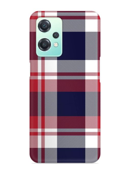 Classic Plaid Tartan Snap Case for Oneplus Nord Ce 2 Lite (5G)