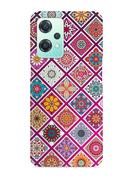 Seamless Tile Pattern Snap Case for Oneplus Nord Ce 2 Lite (5G) Zapvi