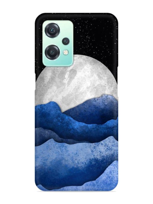 Full Moon Mountain Vector Snap Case for Oneplus Nord Ce 2 Lite (5G) Zapvi