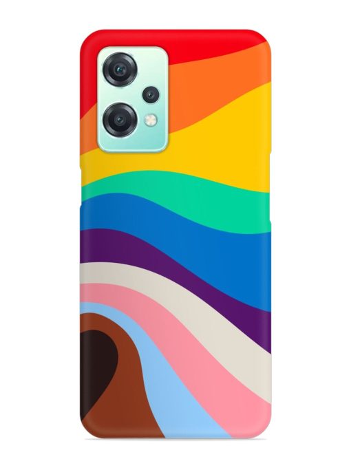 Minimal Pride Art Snap Case for Oneplus Nord Ce 2 Lite (5G)