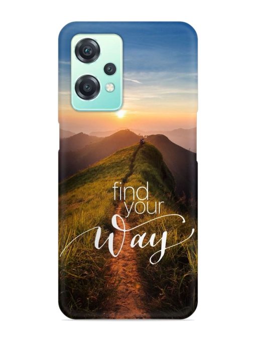 Find Your Way Snap Case for Oneplus Nord Ce 2 Lite (5G) Zapvi