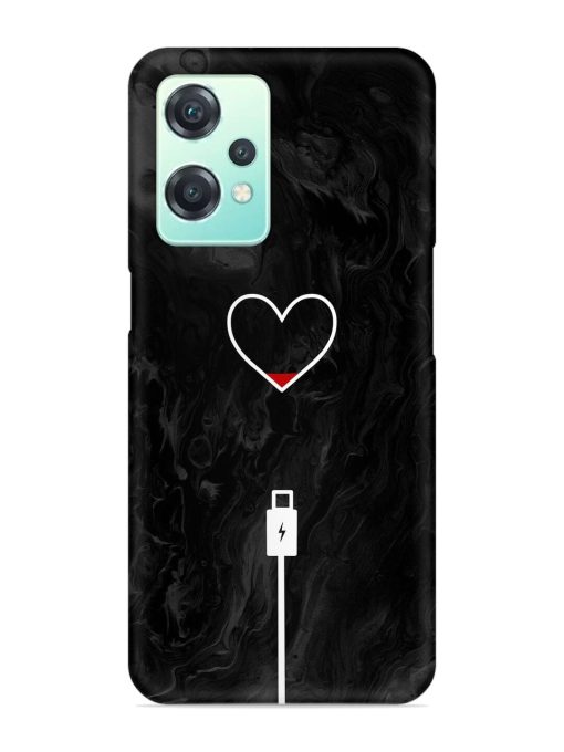 Heart Charging Vector Snap Case for Oneplus Nord Ce 2 Lite (5G) Zapvi