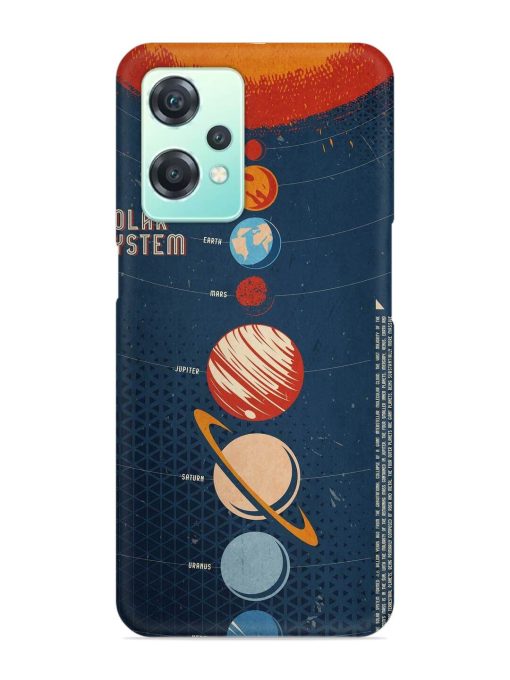 Solar System Vector Snap Case for Oneplus Nord Ce 2 Lite (5G)