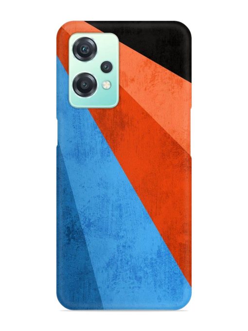 Modern Matte Abstract Snap Case for Oneplus Nord Ce 2 Lite (5G) Zapvi