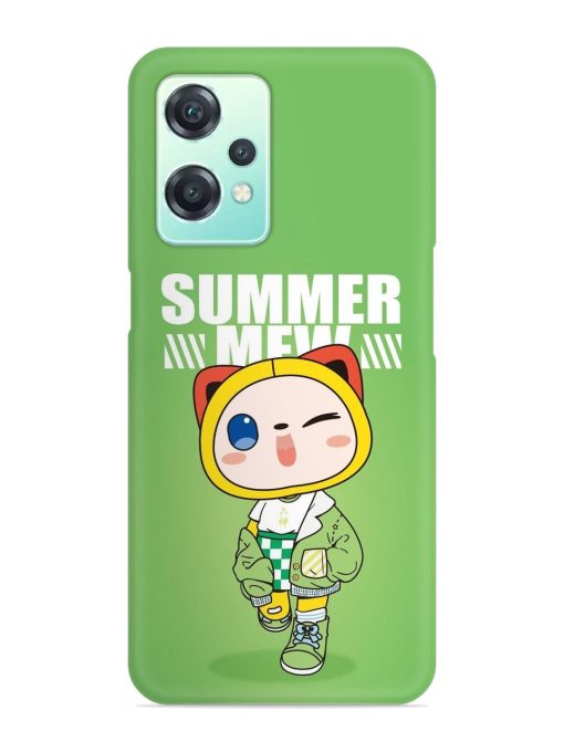 Summer Mew Snap Case for Oneplus Nord Ce 2 Lite (5G) Zapvi