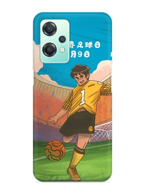 Soccer Kick Snap Case for Oneplus Nord Ce 2 Lite (5G)