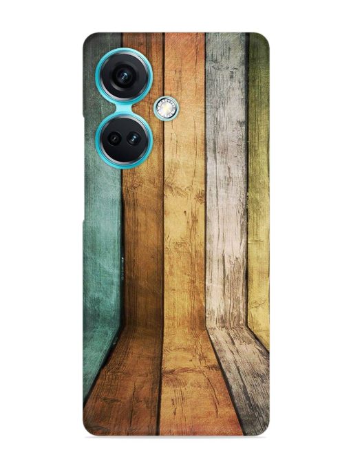 Wooden Realistic Art Snap Case for Oneplus Nord Ce 3 (5G) Zapvi