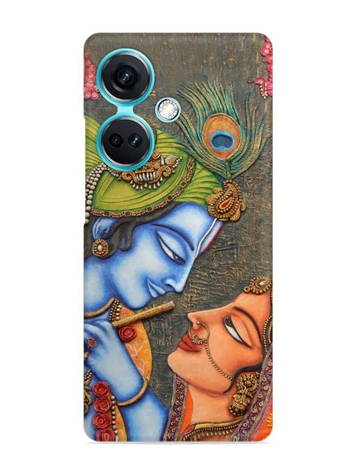 Lord Radha Krishna Flute Art Snap Case for Oneplus Nord Ce 3 (5G) Zapvi