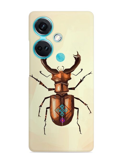 Stag Beetle Vector Snap Case for Oneplus Nord Ce 3 (5G)