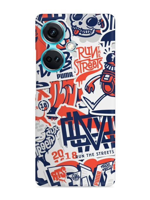 Run The Street Snap Case for Oneplus Nord Ce 3 (5G) Zapvi