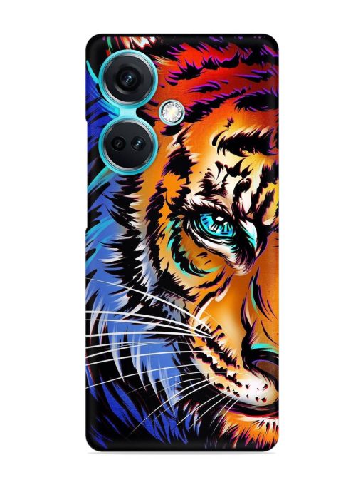 Colorful Lion Art Snap Case for Oneplus Nord Ce 3 (5G)