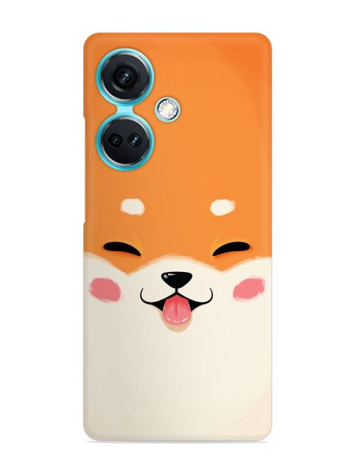 Happy Cat Art Snap Case for Oneplus Nord Ce 3 (5G) Zapvi