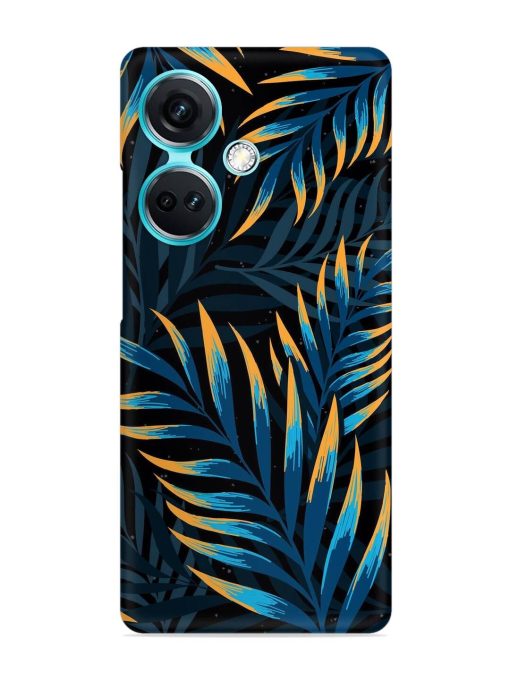 Abstract Leaf Art Snap Case for Oneplus Nord Ce 3 (5G)