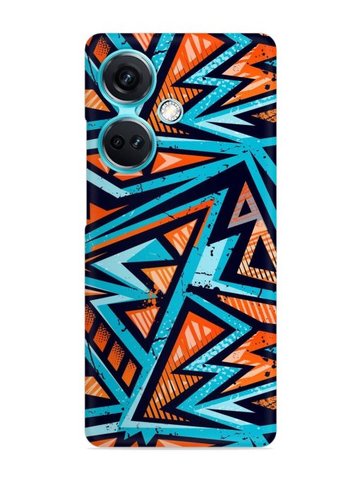 Abstract Seamless Grunge Snap Case for Oneplus Nord Ce 3 (5G)